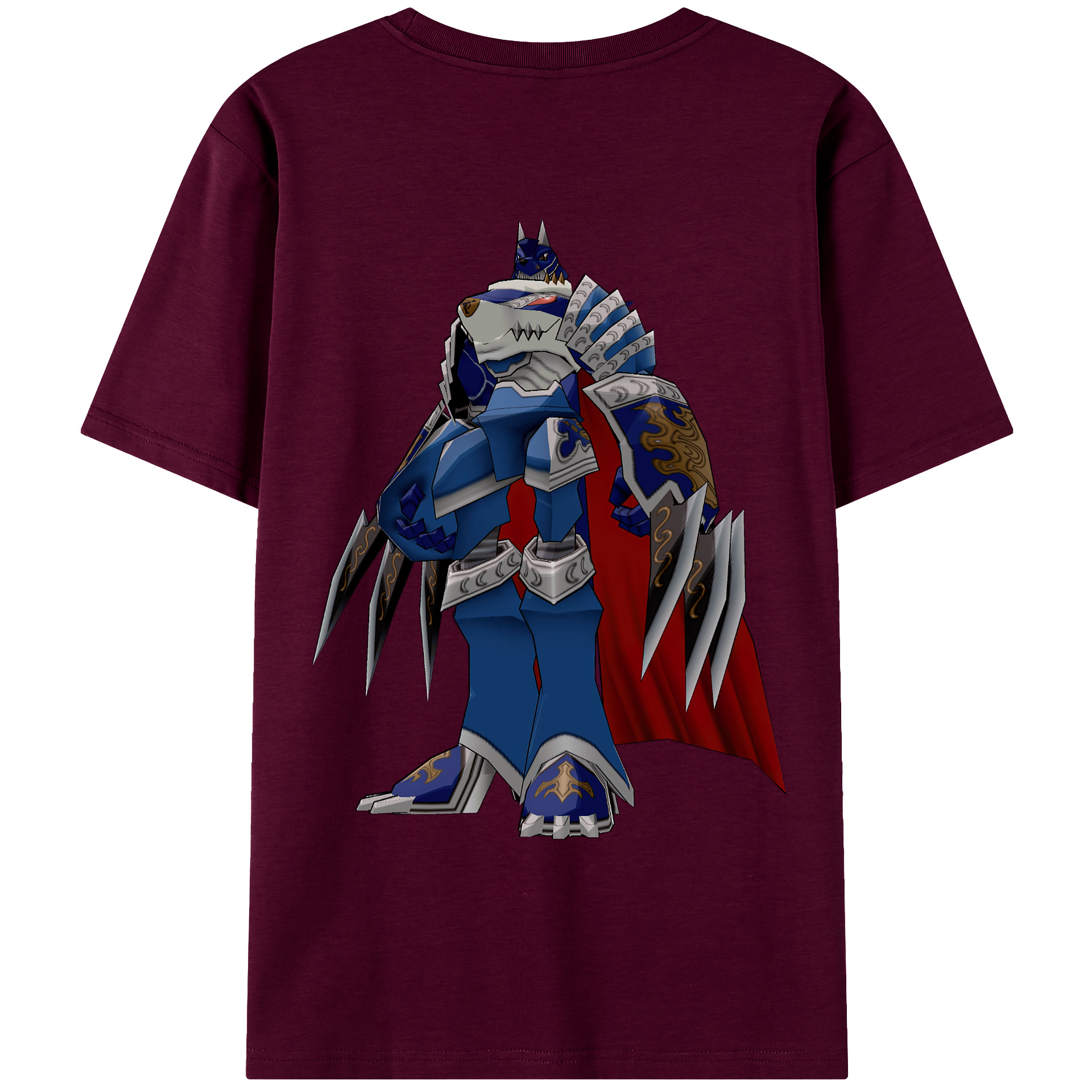 （画像用） Digimon デジタルモンスター/デジモン レディース半袖Tシャツ(バックプリント)